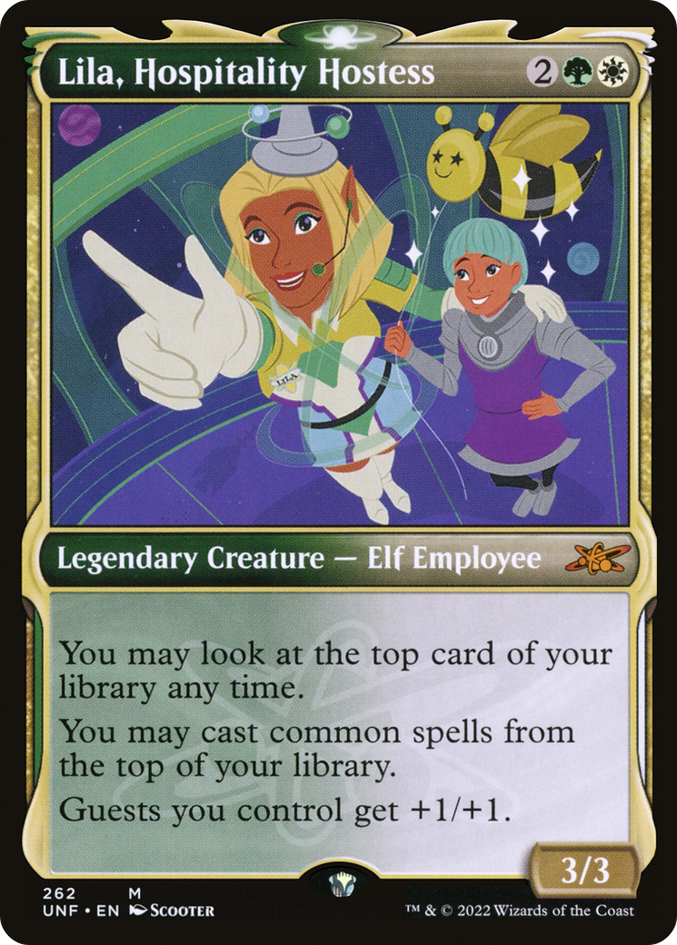 Image of Lila, Hospitality Hostess (Showcase) [Unfinity]