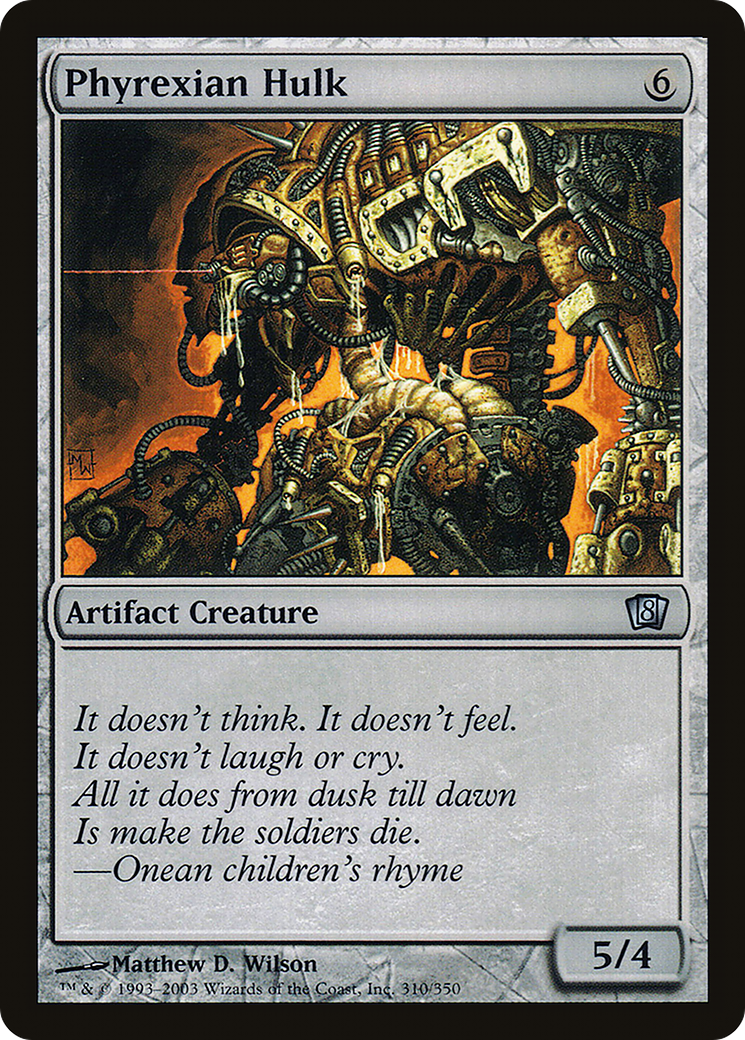 Image of Phyrexian Hulk [Eighth Edition]