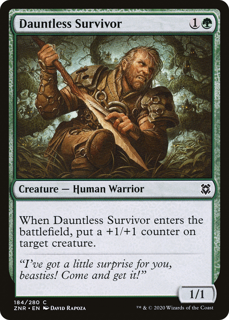 Image of Dauntless Survivor [Zendikar Rising]