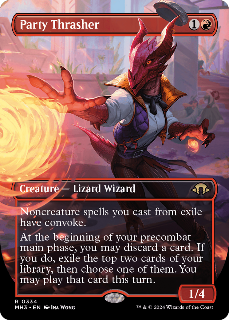 Image of Party Thrasher (Borderless) [Modern Horizons 3]