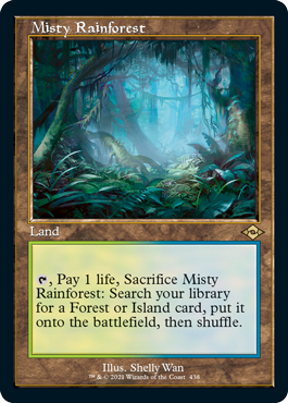 Image of Misty Rainforest (Retro) [Modern Horizons 2]