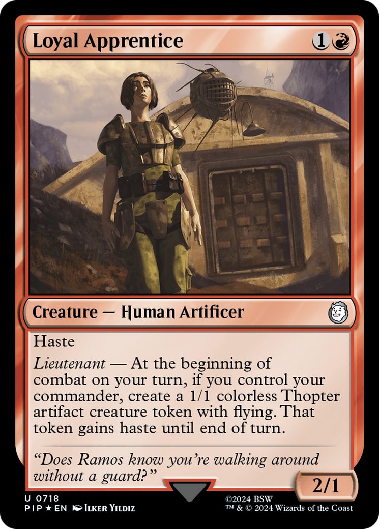 Image of Loyal Apprentice (Surge Foil) [Fallout]