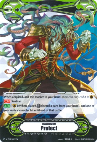 Image of Imaginary Gift [Protect] - King of Demonic Seas, Basskirk (V-GM/0022EN) [Gift Markers]