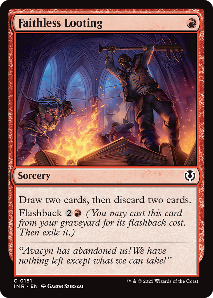 Image of Faithless Looting [Innistrad Remastered]