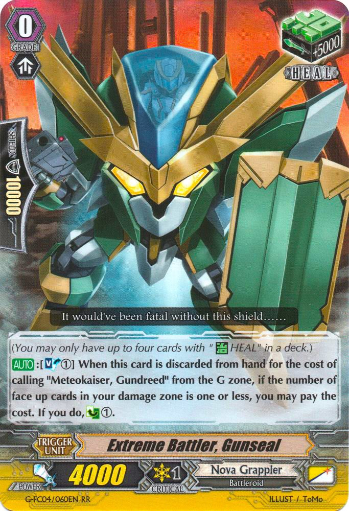 Image of Extreme Battler, Gunseal (G-FC04/060EN) [Fighters Collection 2017]