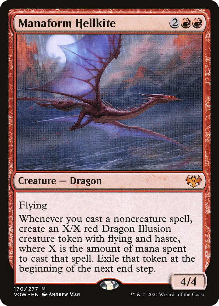 Image of Manaform Hellkite [Innistrad: Crimson Vow]