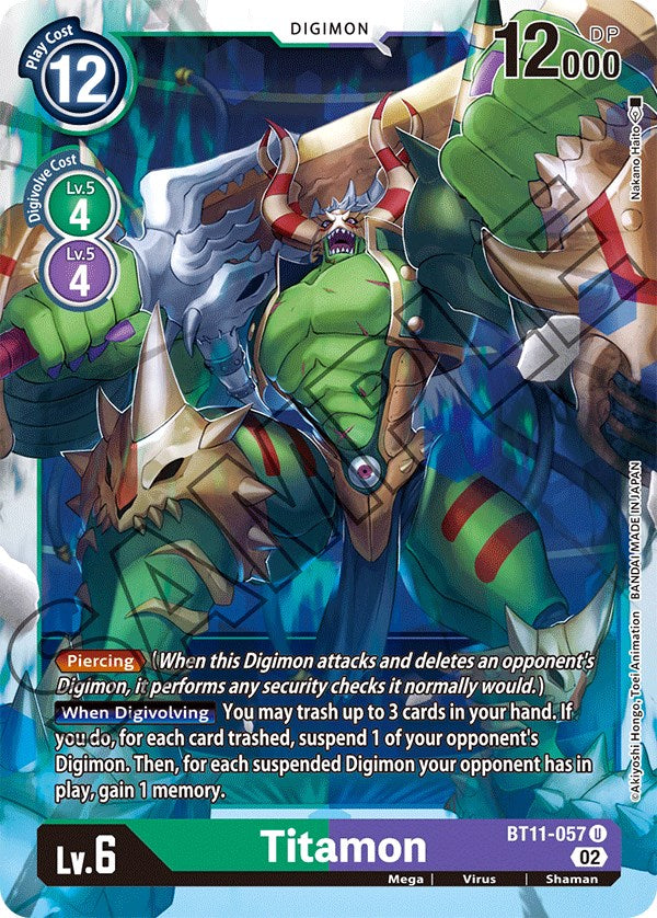 Image of Titamon [BT11-057] [Dimensional Phase]