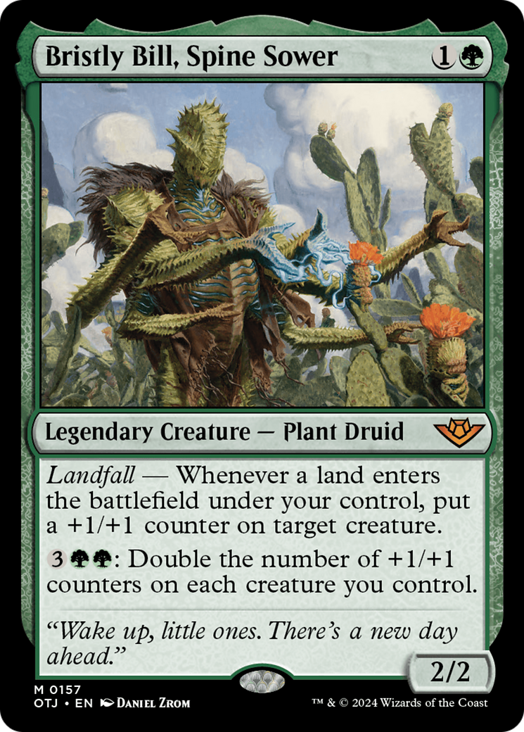 Image of Bristly Bill, Spine Sower [Outlaws of Thunder Junction]