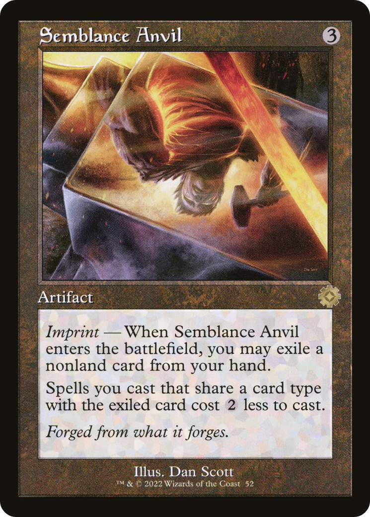 Image of Semblance Anvil (Retro) [The Brothers' War Retro Artifacts]