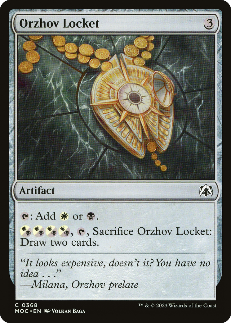 Image of Orzhov Locket [March of the Machine Commander]