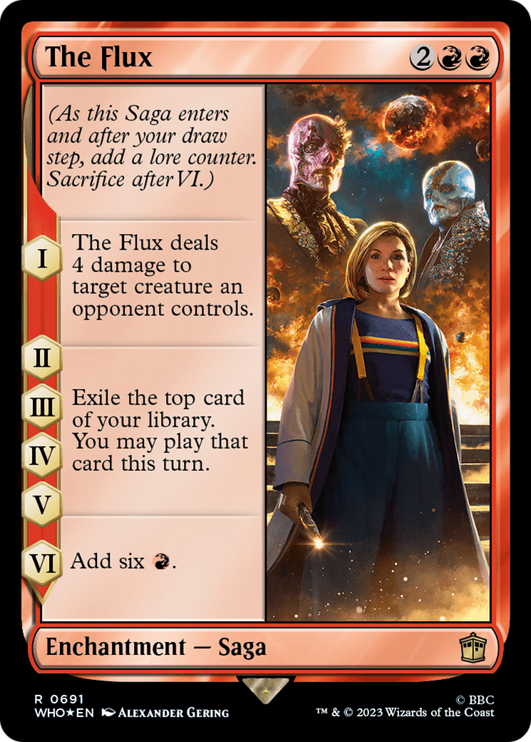 Image of The Flux (Surge Foil) [Doctor Who]