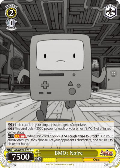 Image of BMO: Noire (AT/WX02-028 C) [Adventure Time]