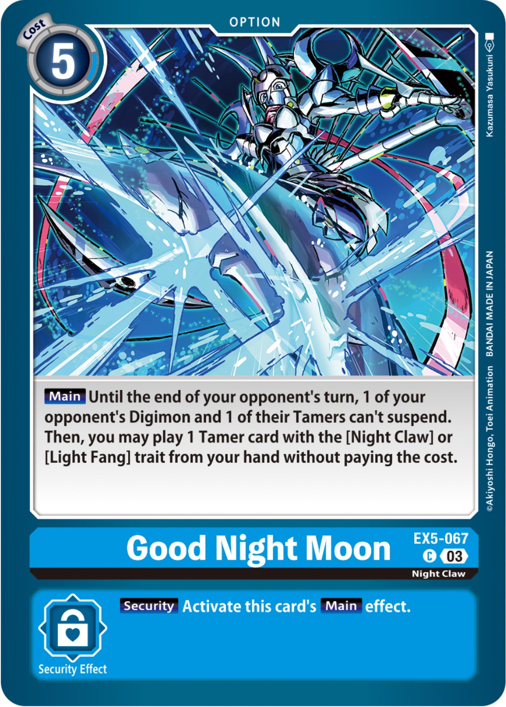 Image of Good Night Moon [EX5-067] [Animal Colosseum]