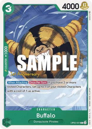 Image of Buffalo [Awakening of the New Era: 1st Anniversary Tournament Cards]