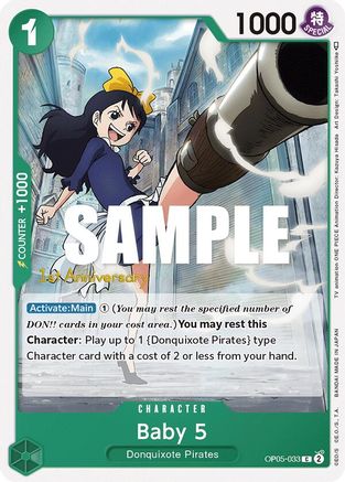 Image of Baby 5 [Awakening of the New Era: 1st Anniversary Tournament Cards]