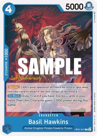 Image of Basil Hawkins [Awakening of the New Era: 1st Anniversary Tournament Cards]