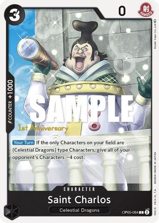 Image of Saint Charlos [Awakening of the New Era: 1st Anniversary Tournament Cards]