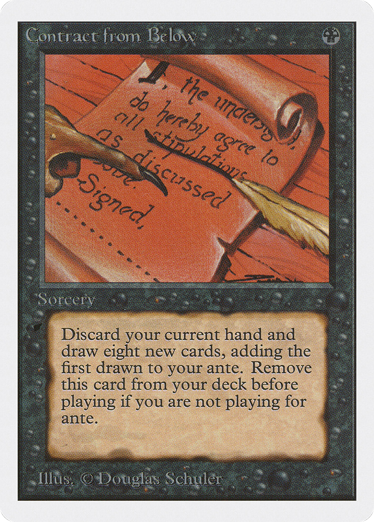 Image of Contract from Below [Unlimited Edition]