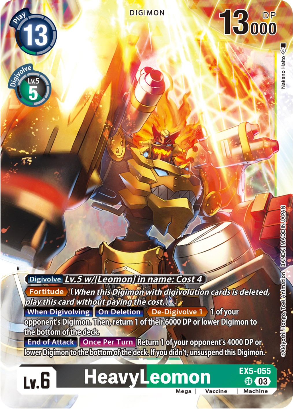 Image of HeavyLeomon [EX5-055] [Animal Colosseum]