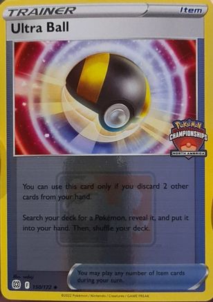 Image of Ultra Ball (150/172) (North America Championships) [League & Championship Cards]