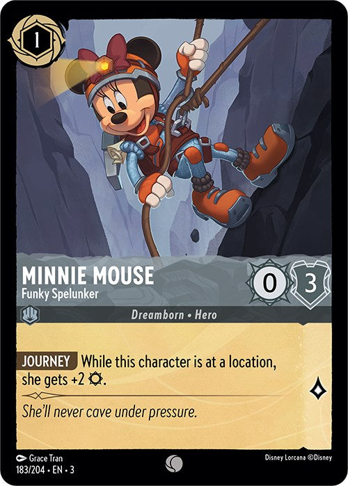 Image of Minnie Mouse - Funky Spelunker (183/204) [Into the Inklands]