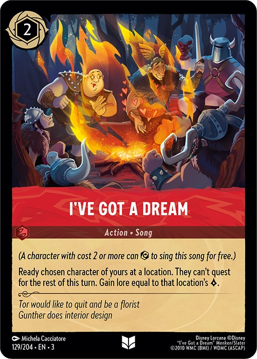 Image of I've Got a Dream (129/204) [Into the Inklands]