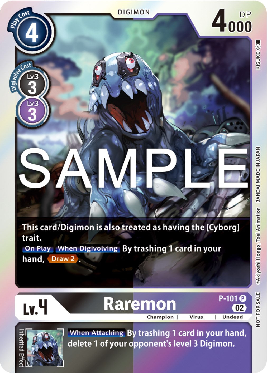 Image of Raremon [P-101] (Limited Card Pack Ver.2) [Promotional Cards]