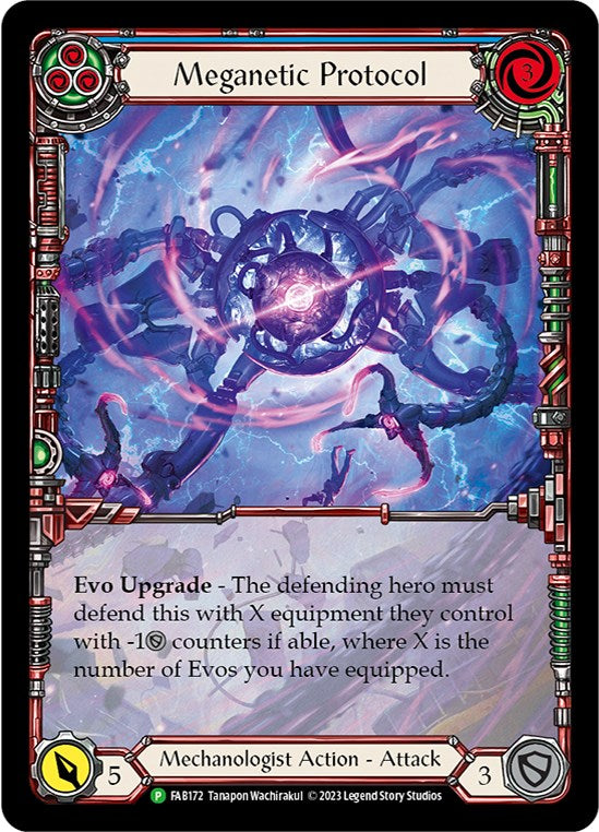 Image of Meganetic Protocol [FAB172] (Promo)  Rainbow Foil