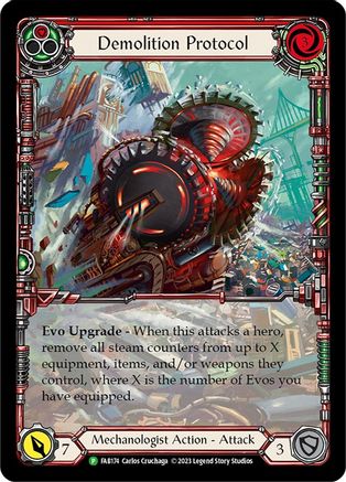 Image of Demolition Protocol [FAB174] (Promo)  Rainbow Foil