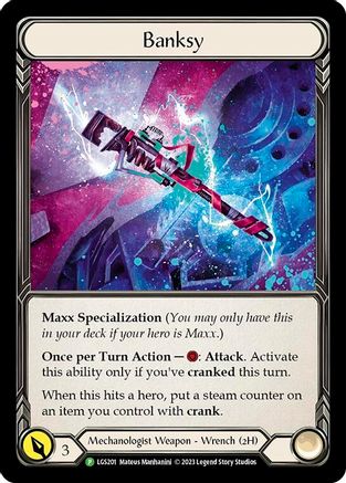 Image of Banksy [LGS201] (Promo)  Cold Foil