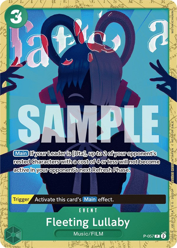 Image of Fleeting Lullaby (Starter Deck 11: Uta Deck Battle) [One Piece Promotion Cards]