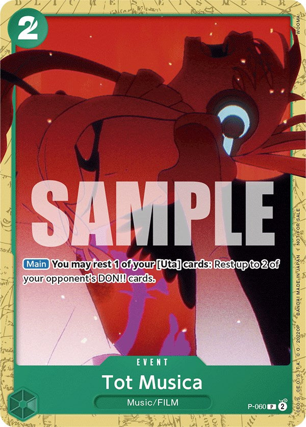 Image of Tot Musica (Starter Deck 11: Uta Deck Battle) [One Piece Promotion Cards]