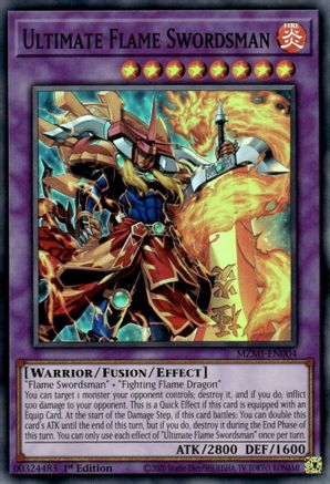 Image of Ultimate Flame Swordsman [MZMI-EN004] Super Rare
