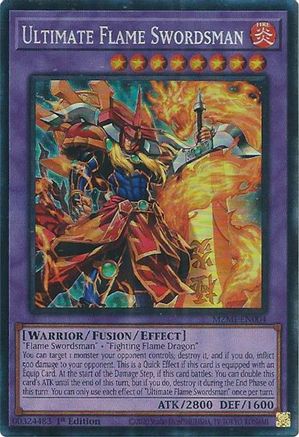 Image of Ultimate Flame Swordsman (CR) [MZMI-EN004] Collector's Rare