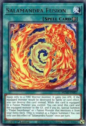 Image of Salamandra Fusion [MZMI-EN007] Rare