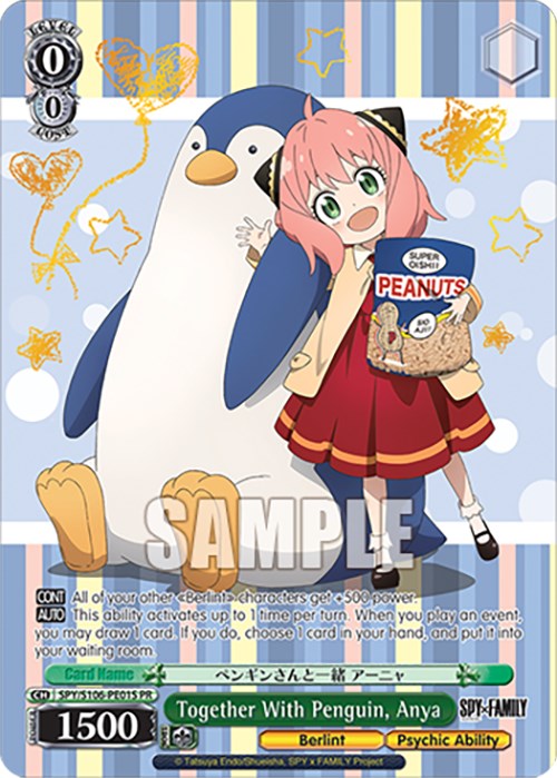 Image of Together With Penguin, Anya (SPY/S106-PE01S PR) [SPY x FAMILY]