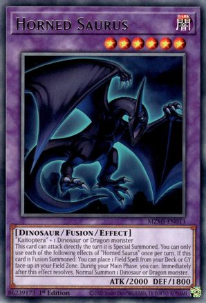Image of Horned Saurus [MZMI-EN013] Rare