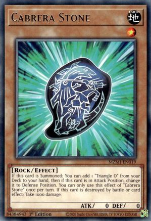 Image of Cabrera Stone [MZMI-EN019] Rare
