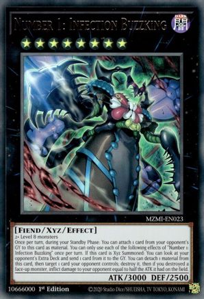 Image of Number 1: Infection Buzzking [MZMI-EN023] Ultra Rare