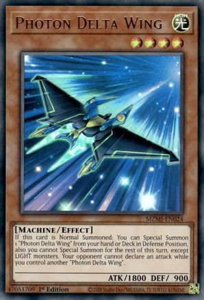 Image of Photon Delta Wing [MZMI-EN024] Ultra Rare