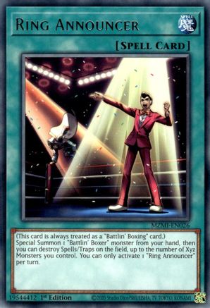 Image of Ring Announcer [MZMI-EN026] Rare