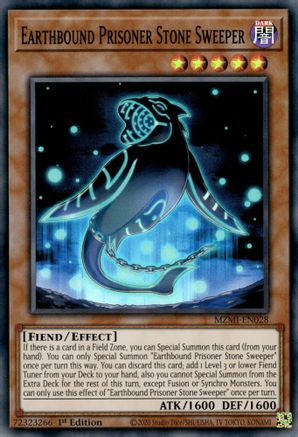 Image of Earthbound Prisoner Stone Sweeper [MZMI-EN028] Super Rare