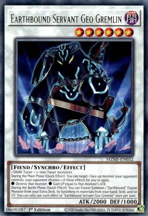 Image of Earthbound Servant Geo Gremlin [MZMI-EN032] Rare