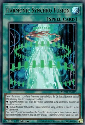 Image of Harmonic Synchro Fusion [MZMI-EN035] Ultra Rare