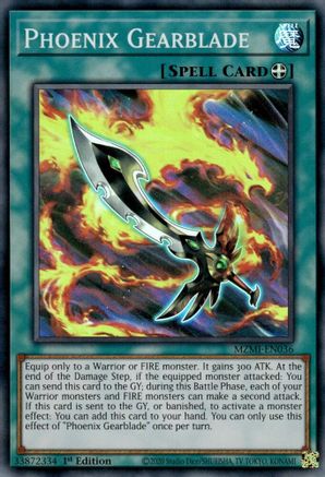 Image of Phoenix Gearblade [MZMI-EN036] Super Rare