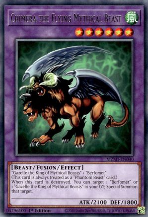 Image of Chimera the Flying Mythical Beast [MZMI-EN040] Rare