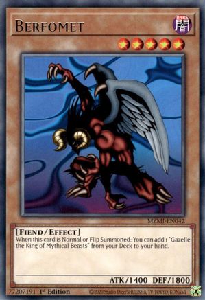 Image of Berfomet [MZMI-EN042] Rare