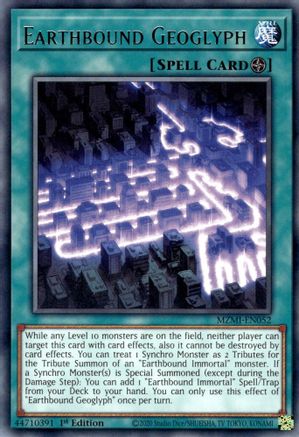 Image of Earthbound Geoglyph [MZMI-EN052] Rare
