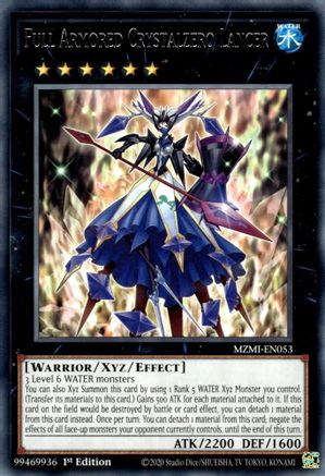 Image of Full Armored Crystalzero Lancer [MZMI-EN053] Rare