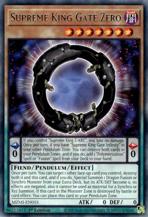 Image of Supreme King Gate Zero [MZMI-EN055] Rare